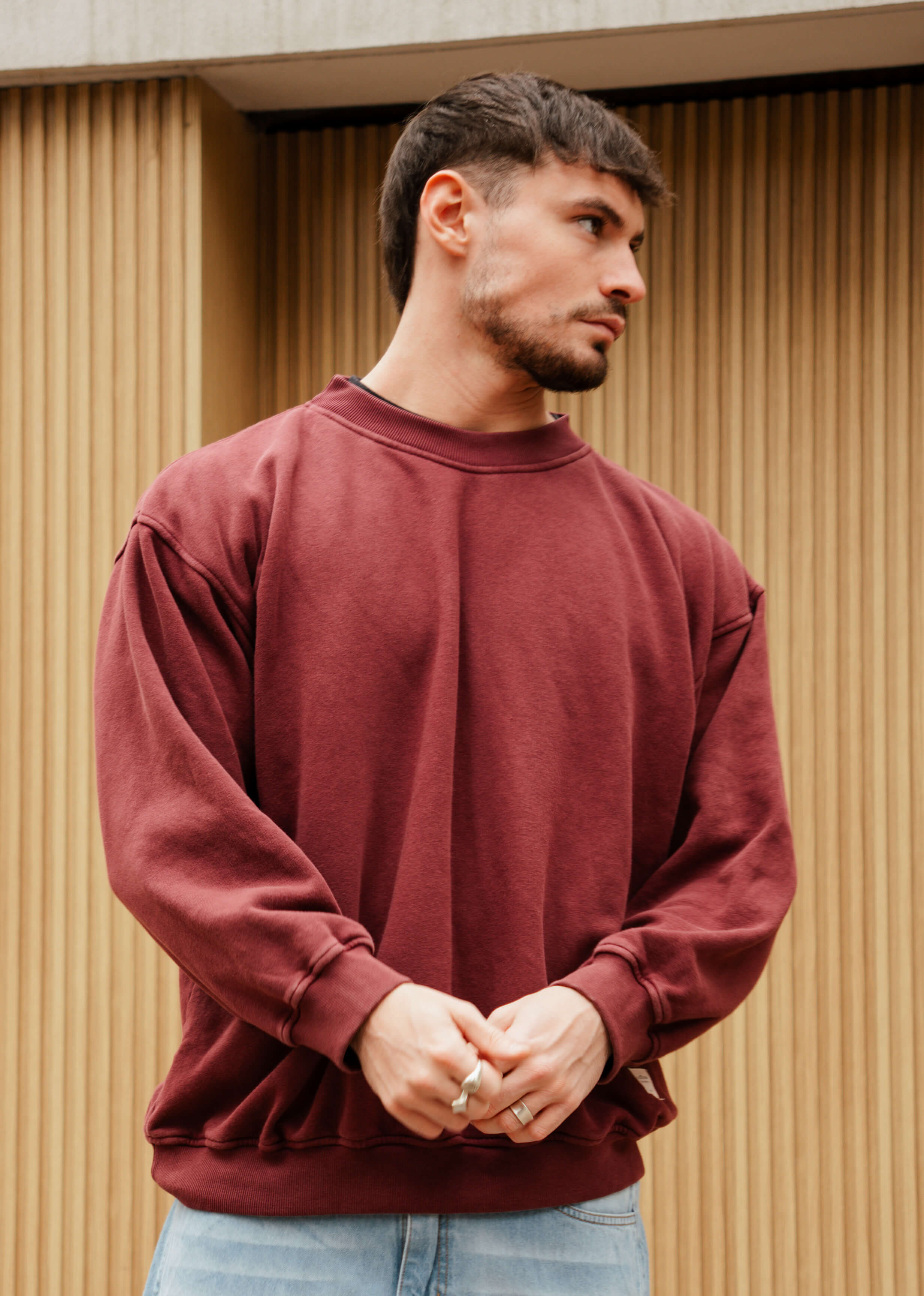 Crewneck Wine Vintage